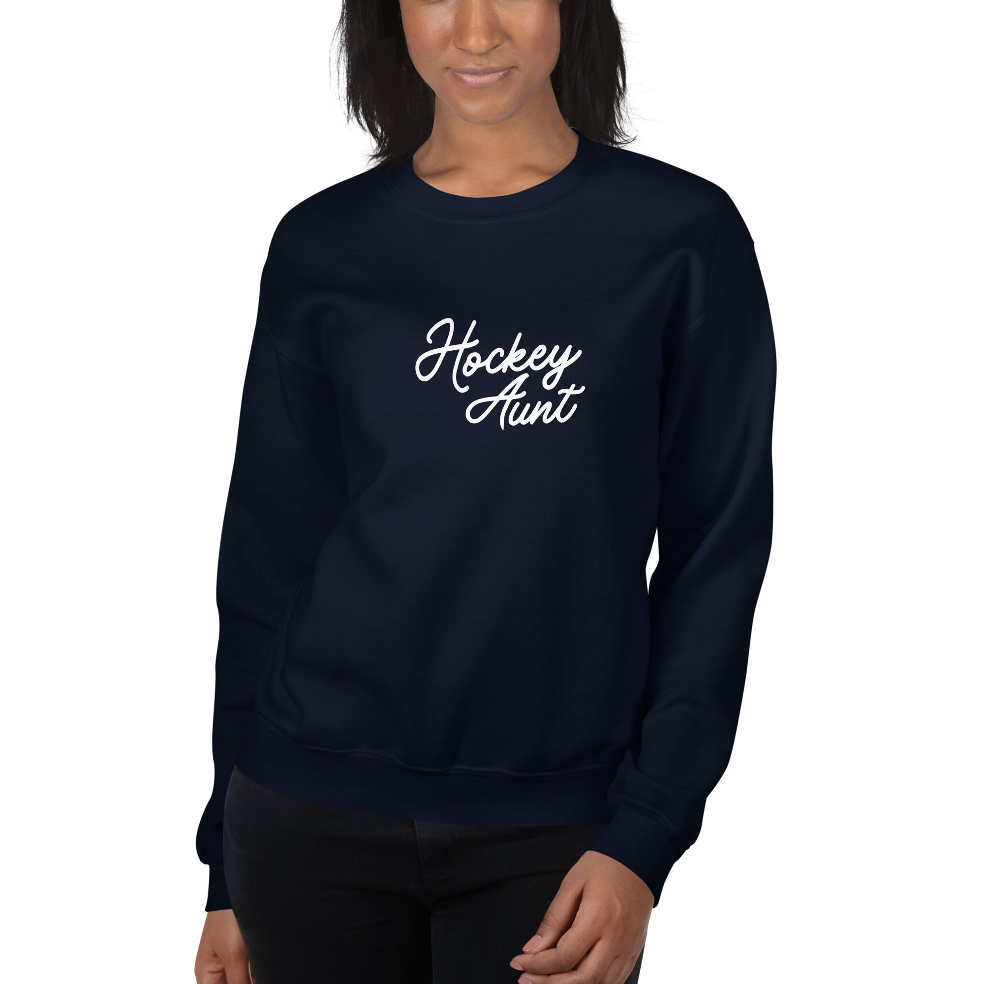 Hockey 2025 aunt sweatshirt